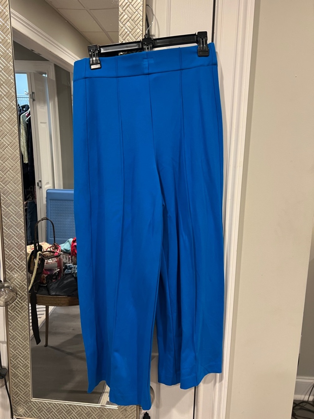 Bright Blue Women's Wide-Leg Pants